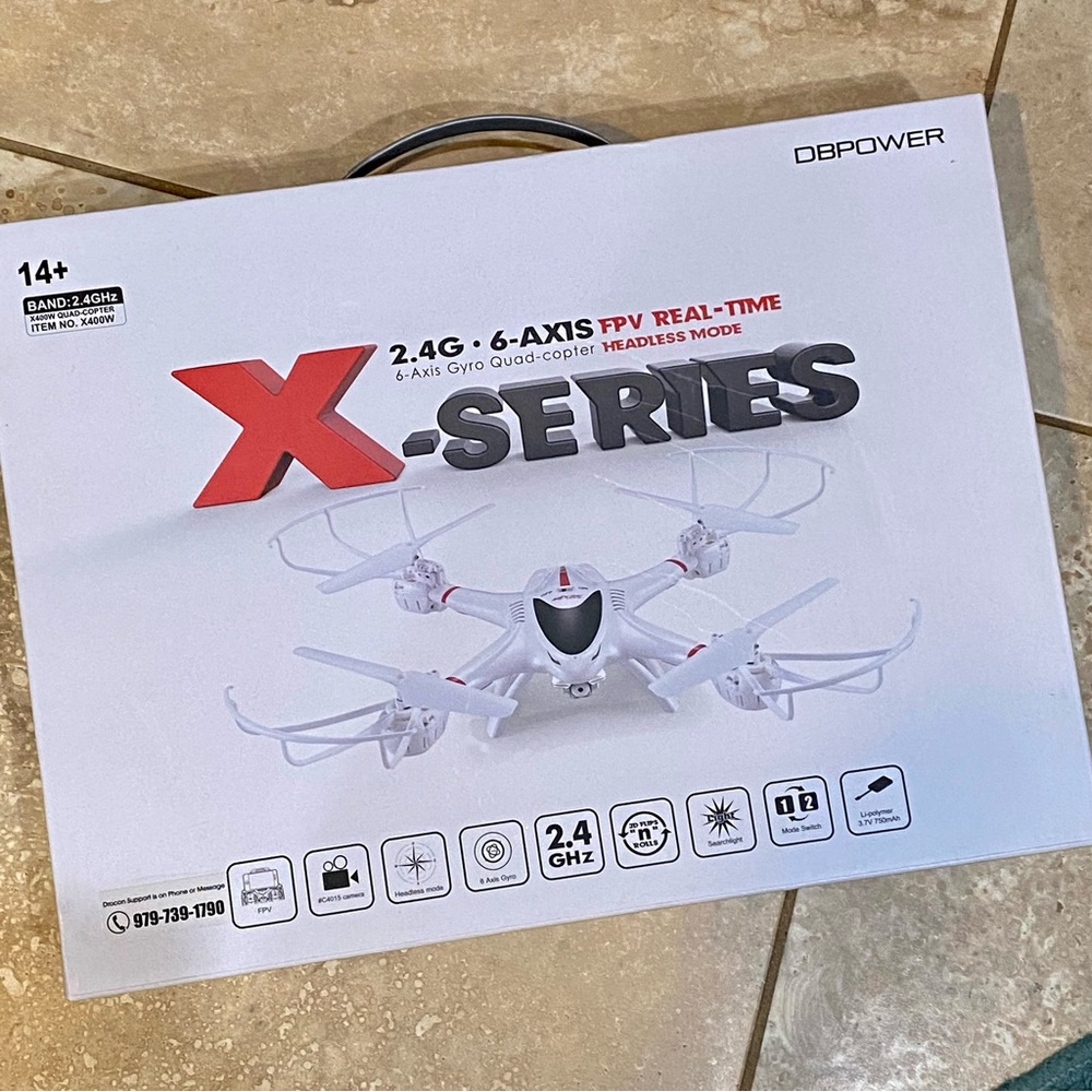 COPY - DBPOWER FPV RC Drone with HD Camera